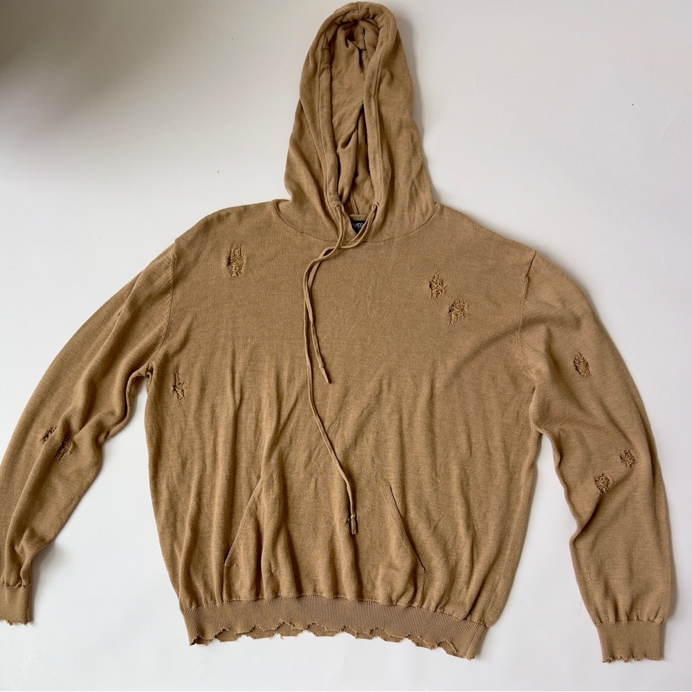 Forever 21 Tan Sweater Hoodie
